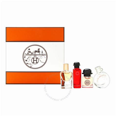 hermes miniatures|hermes mini garden perfume set.